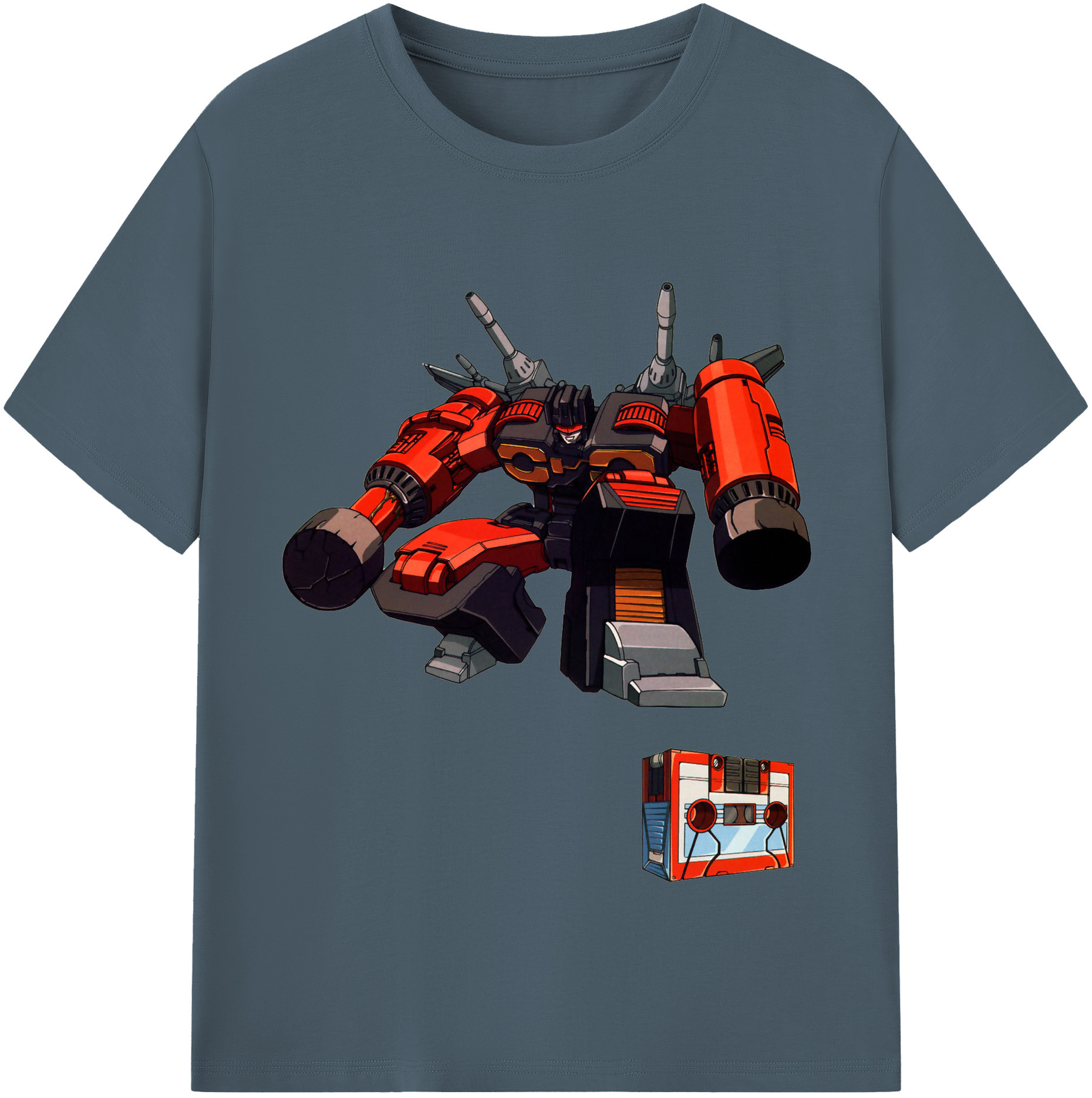 （画像用）  綿100％半袖Tシャツ（フロントプリント）